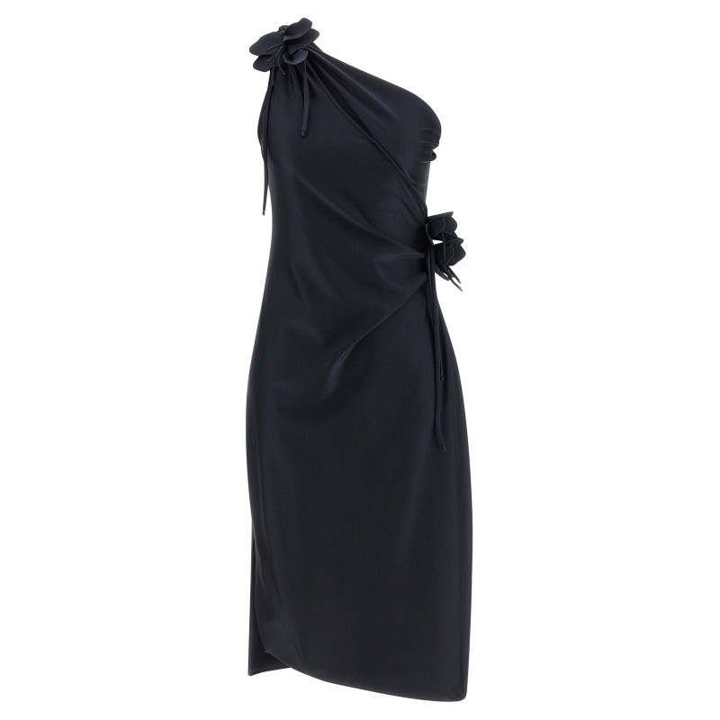 'Asymmetric Mini Flower' dress