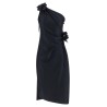 'Asymmetric Mini Flower' dress