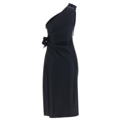 'Asymmetric Mini Flower' dress