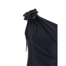 'Asymmetric Mini Flower' dress
