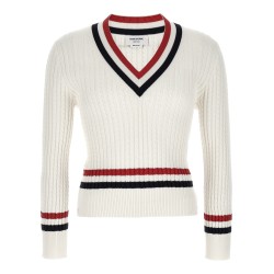 RWB intarsia sweater