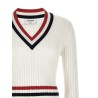 RWB intarsia sweater
