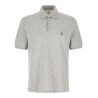 Logo piqué polo shirt