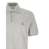 Logo piqué polo shirt