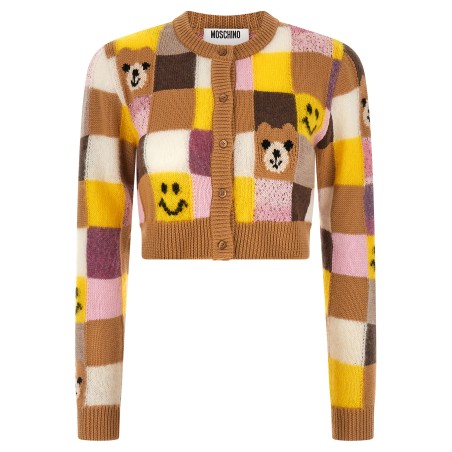 'Smiley® e 'Moschino Teddy Bear' cardigan