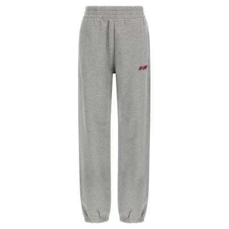 Logo embroidery joggers