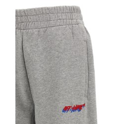 Logo embroidery joggers