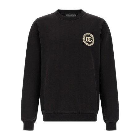 'DG' patch sweatshirt