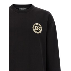 'DG' patch sweatshirt