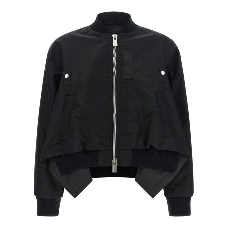 Asymmetrical blouson bottom