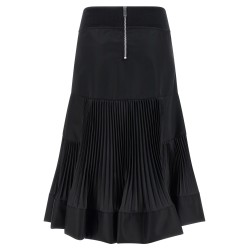 Pleated insert skirt