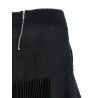 Pleated insert skirt
