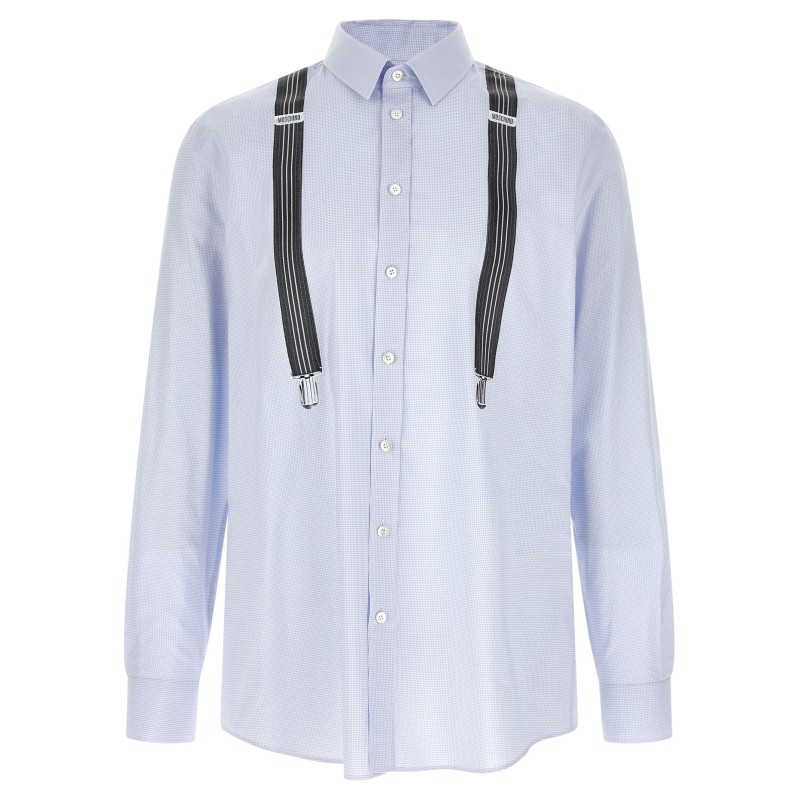 Trompe-l'œil print shirt