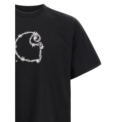 'Barbwire C' T-shirt