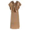 Dress with cape