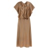 Dress with cape