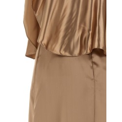 Dress with cape