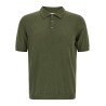 Spongy effect polo shirt