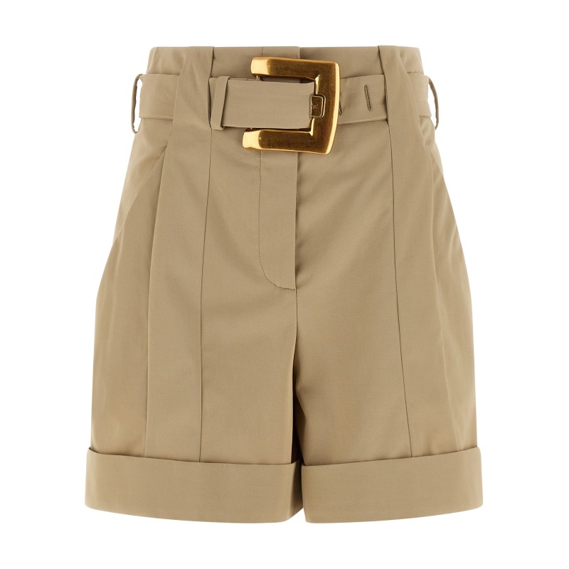 'Anthem' buckle shorts