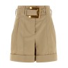 'Anthem' buckle shorts