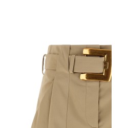 'Anthem' buckle shorts