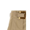 'Anthem' buckle shorts