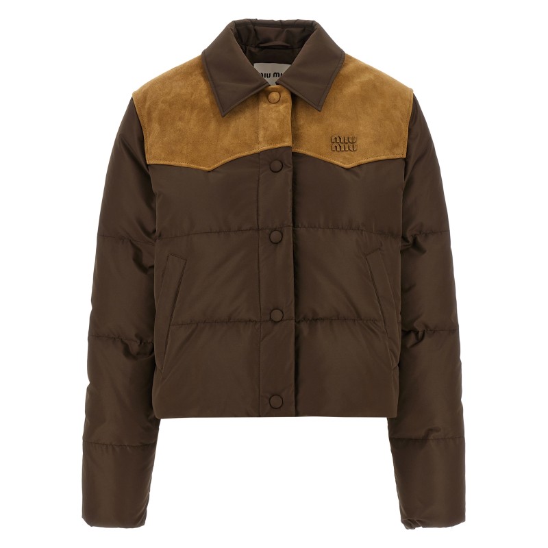Pongé tec down jacket