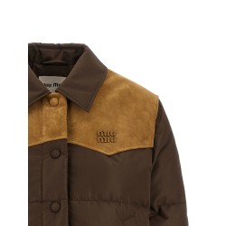 Pongé tec down jacket