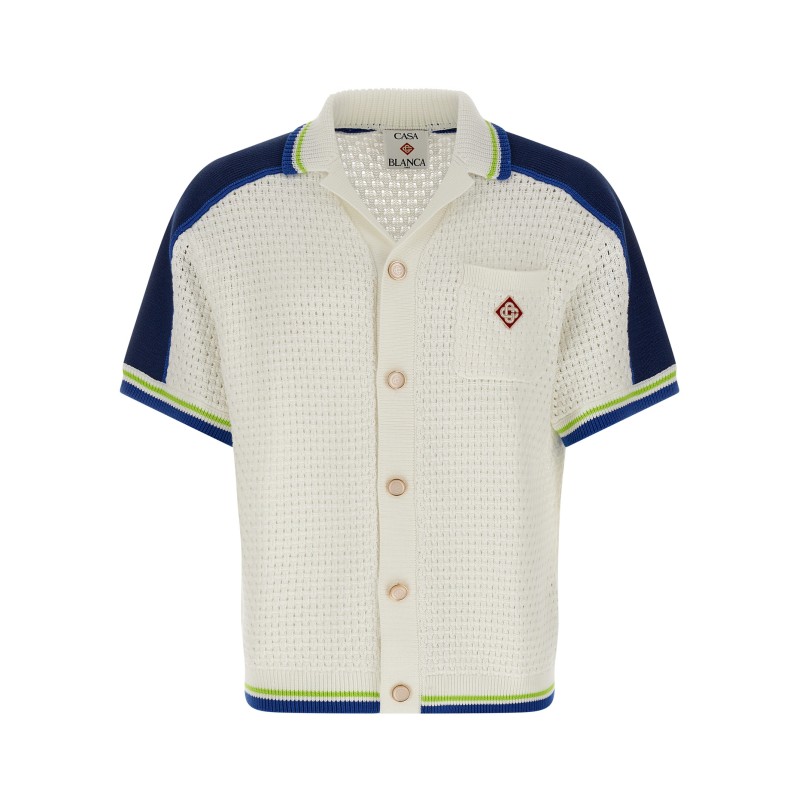 'Tennis Cotton Crochet' shirt
