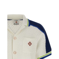 'Tennis Cotton Crochet' shirt