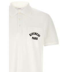 Pocket embroidery polo shirt