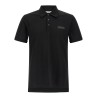 Logo patch polo shirt