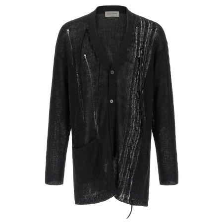 Lace up cardigan