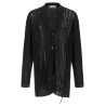 Lace up cardigan