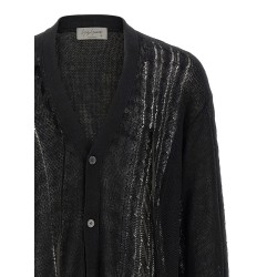 Lace up cardigan