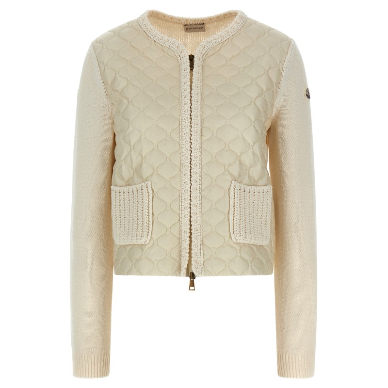 Padded cardigan