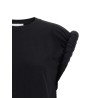 Curled sleeve t-shirt