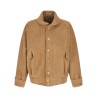 Full grain leather blouson