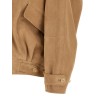 Full grain leather blouson