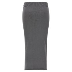 'Raw Knit skirt