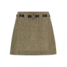 'Gancini' belt skirt