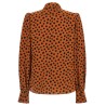Polka dot print shirt