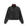 Reversible leather jacket
