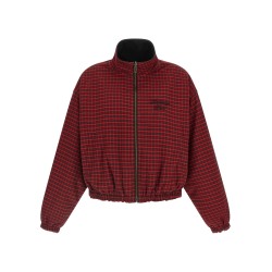 Reversible leather jacket