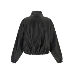 Reversible leather jacket