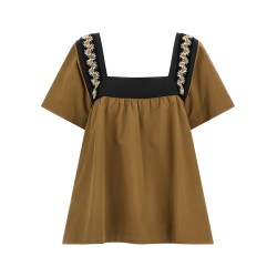 Embroidery top