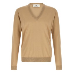 Cotton and silk sweater