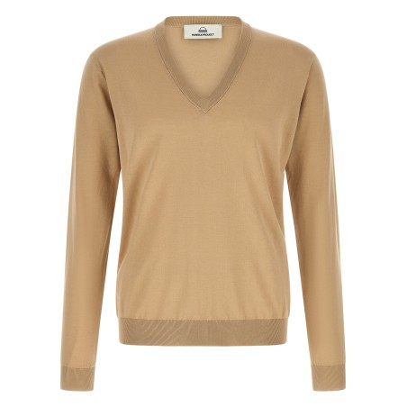 Cotton and silk sweater