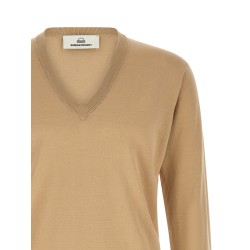 Cotton and silk sweater