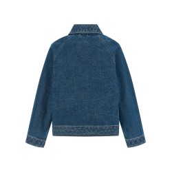Embroidery denim jacket